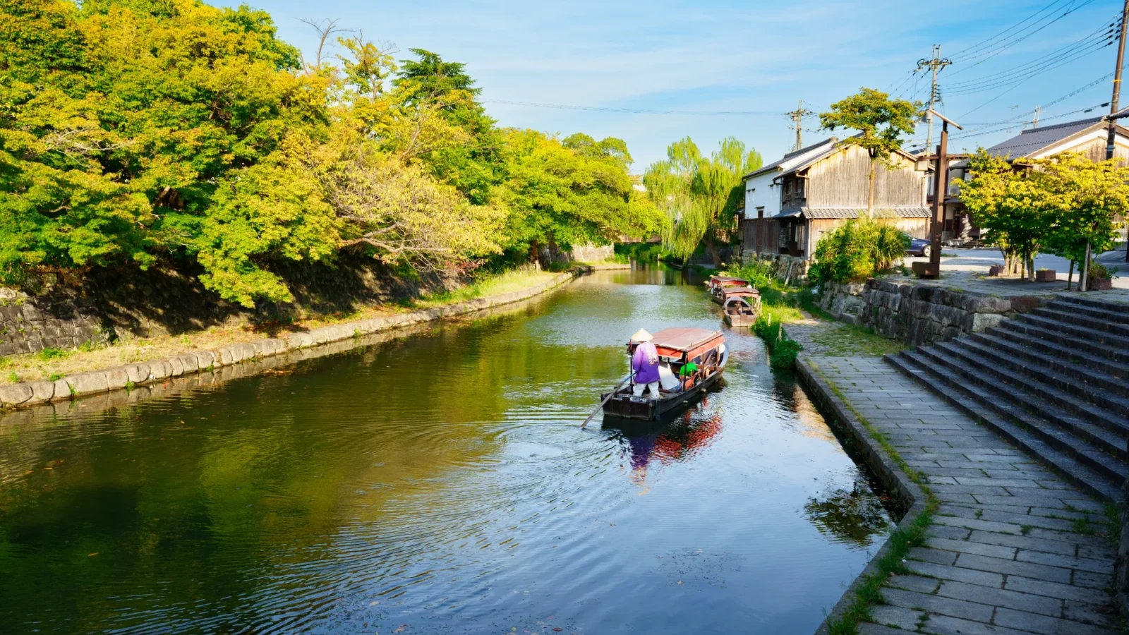 Omi Hachiman Day Trip from Osaka: Canals, Merchant Streets, Omi Beef & La Collina