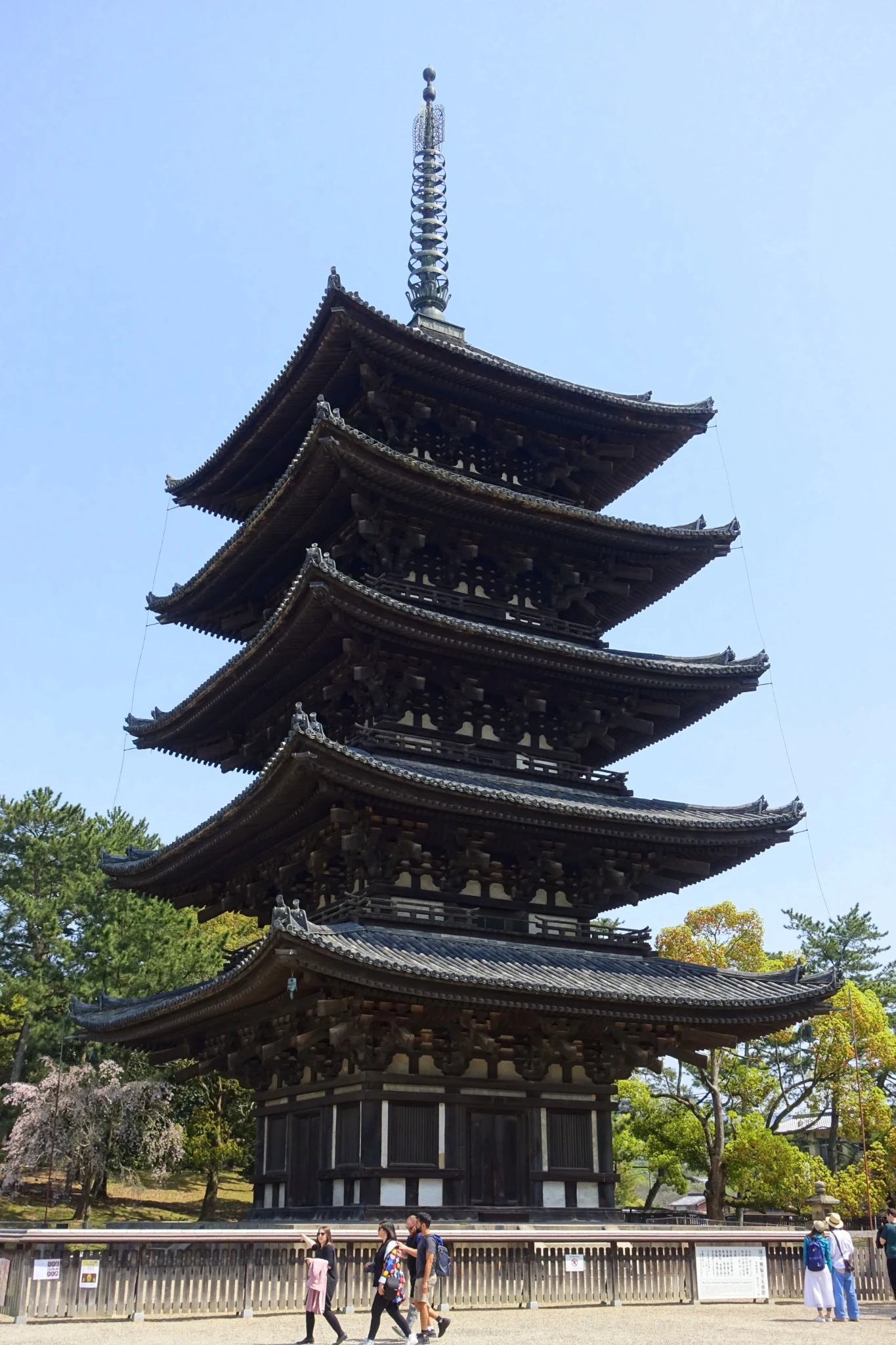 Five-story pagoda at Kofuku-ji Temple in Nara